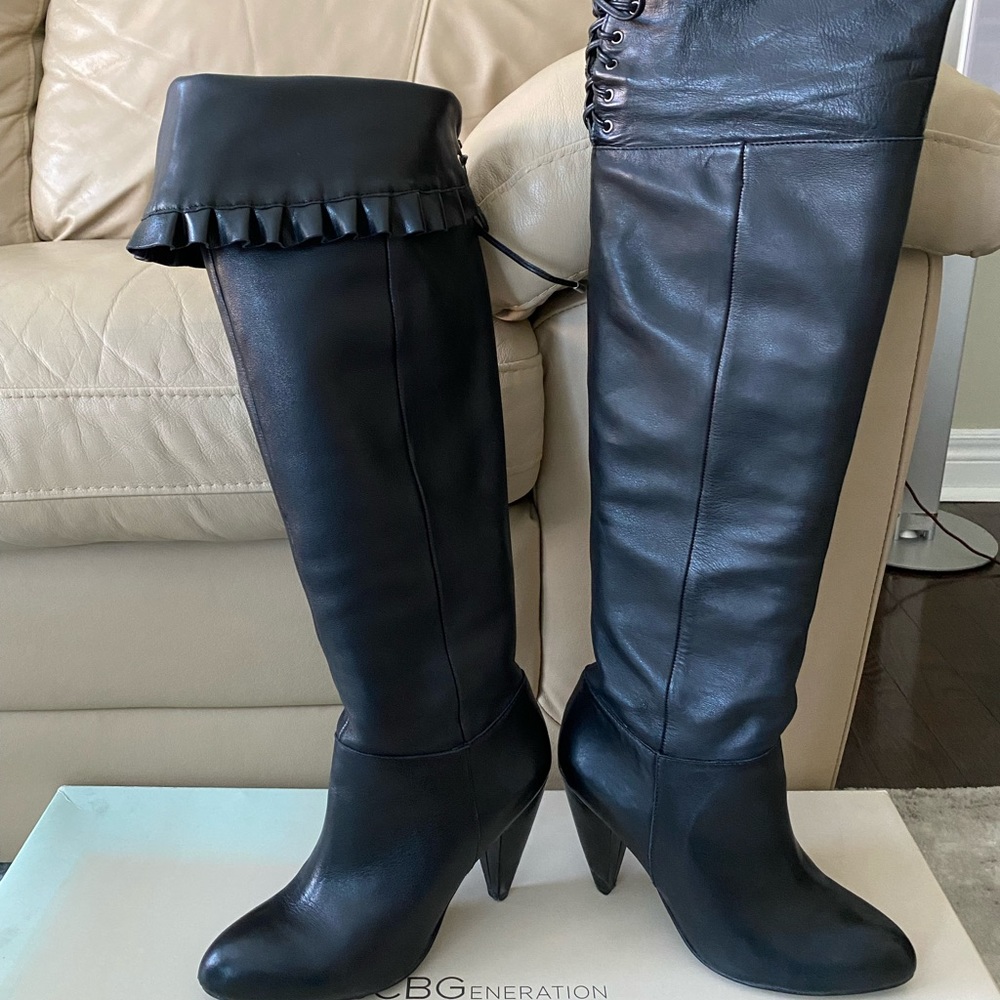 Over the knee boot